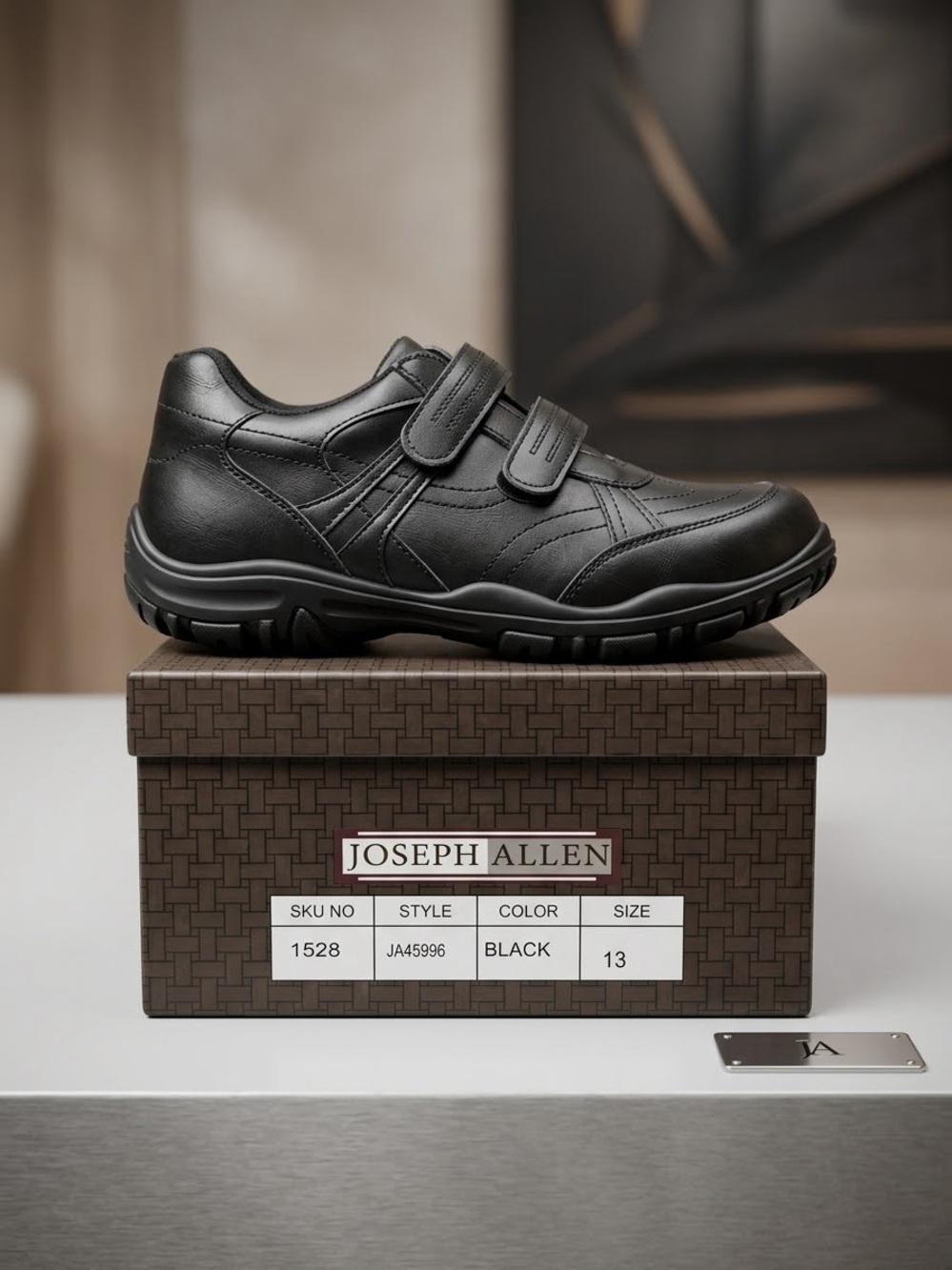Joseph Allen Boys Double-Strap Shoes